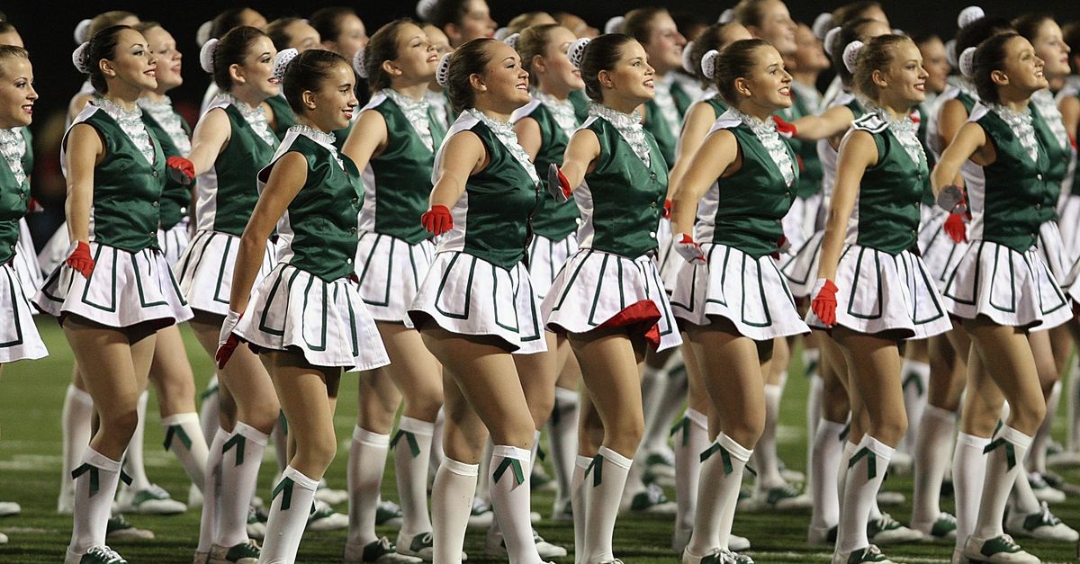Group Of Cheerleader On Green Field Free Stock Photo Group Of Cheerleader On Green Field Free Stock Photo