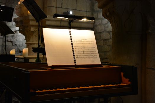 Photo of a Piano in the Cellar