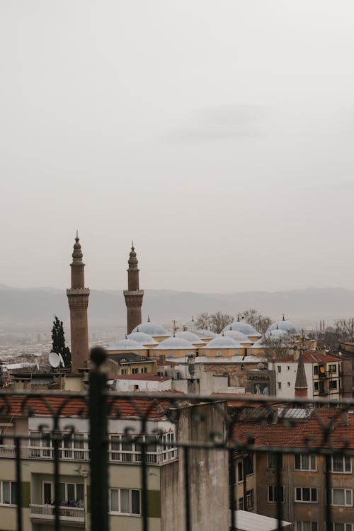 View of the Grand Mosque of Bursa, Turkey 