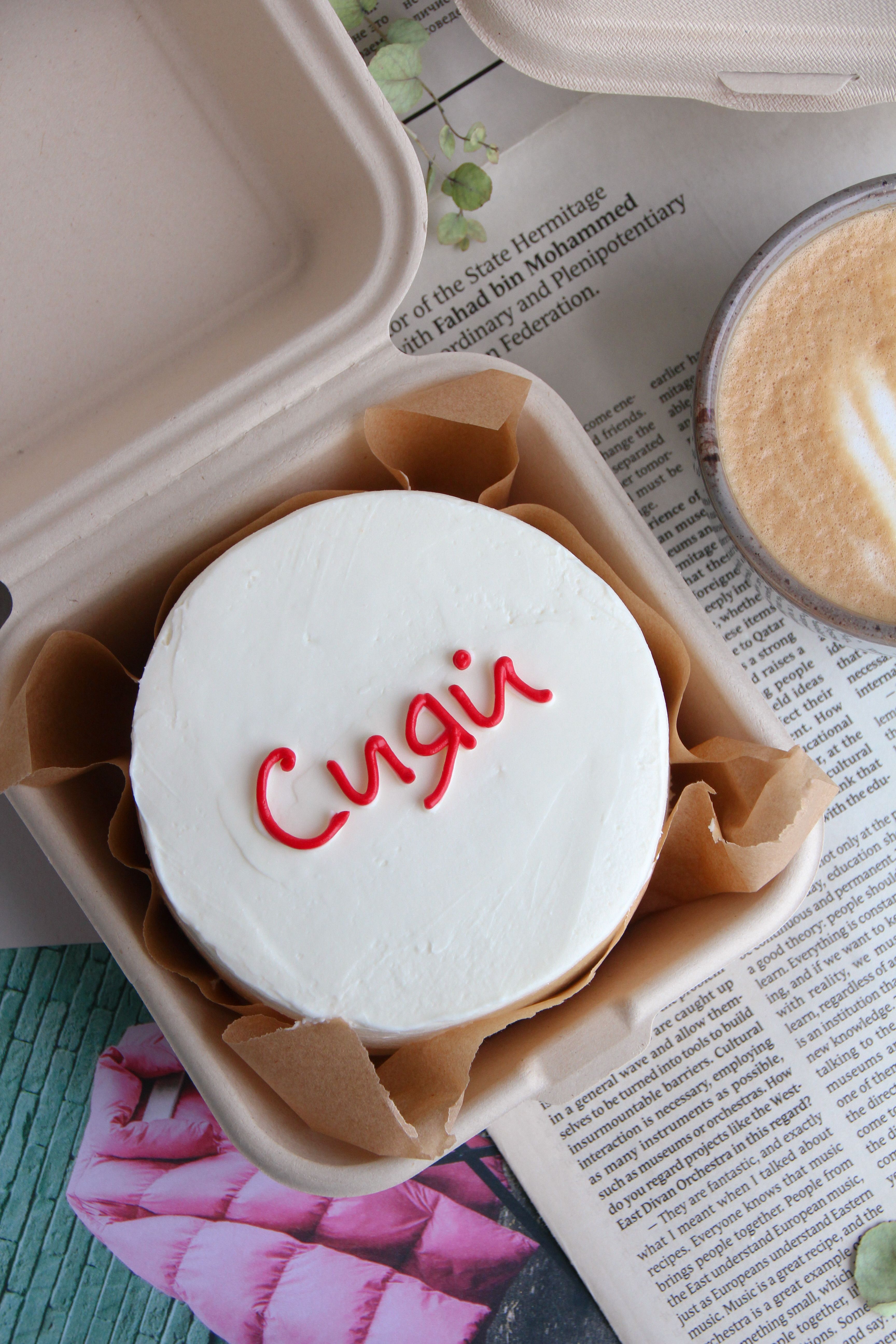 Close up of Cake in Box · Free Stock Photo