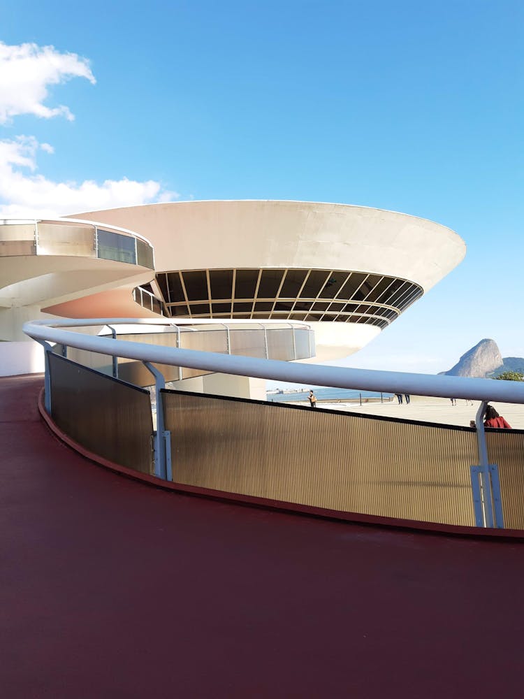 The Niteroi Contemporary Art Museum, Rio De Janeiro, Brazil 