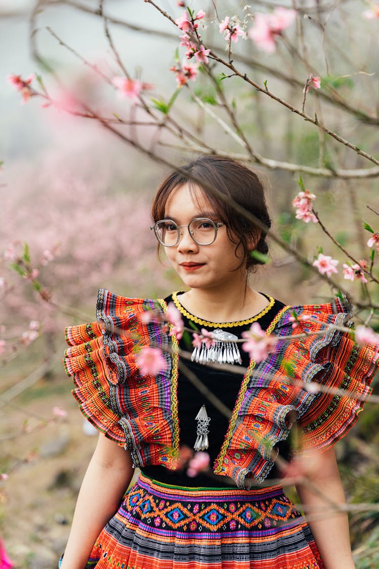 Woman In Traditional Dress