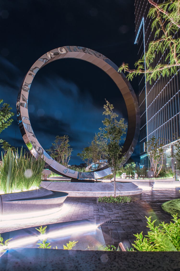 The Eye Of Mexico - A Digital Sculpture In Mexico City