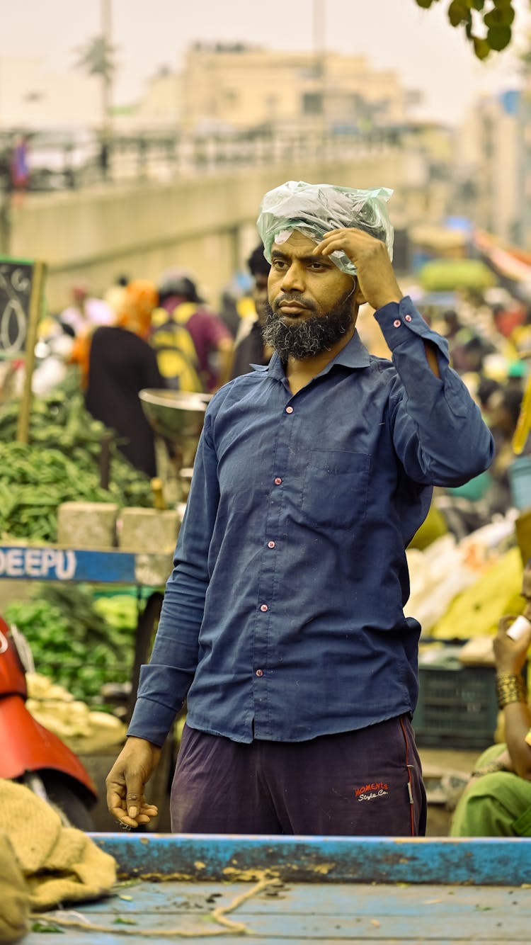 Man In Market