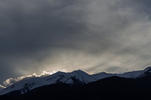 Бесплатное стоковое фото с зима, облака, пасмурный