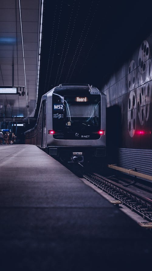 Metro Train on Station