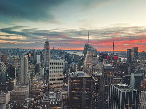 뉴욕, 뉴욕 바탕화면, 뉴욕 스카이 라인의 무료 스톡 사진