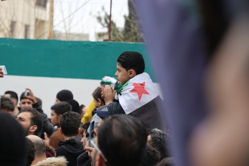 Foto d'estoc gratuïta de acte electoral, bandera siriana, celebració
