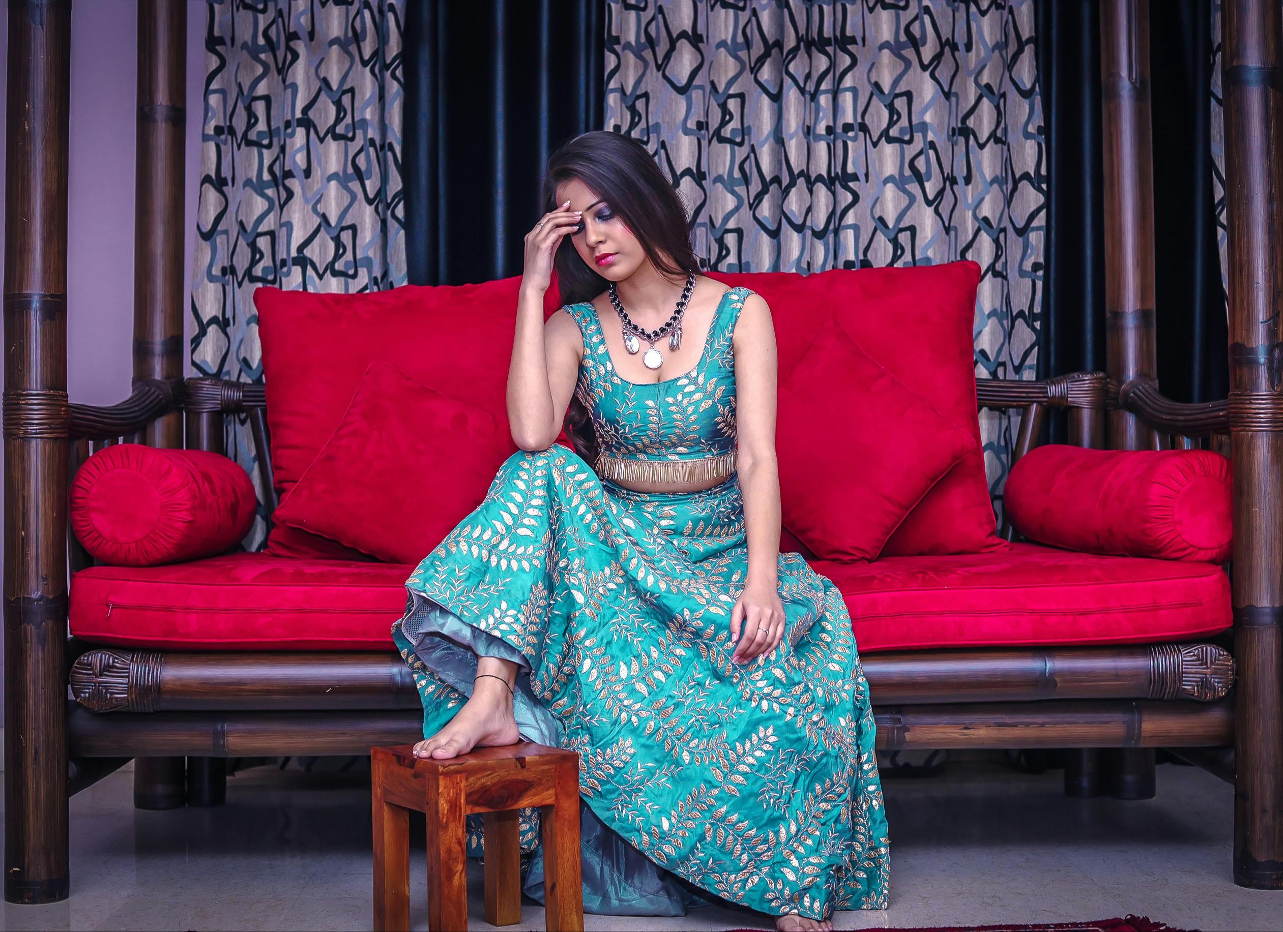 Marigold Traditional Dress – Shreetatvam