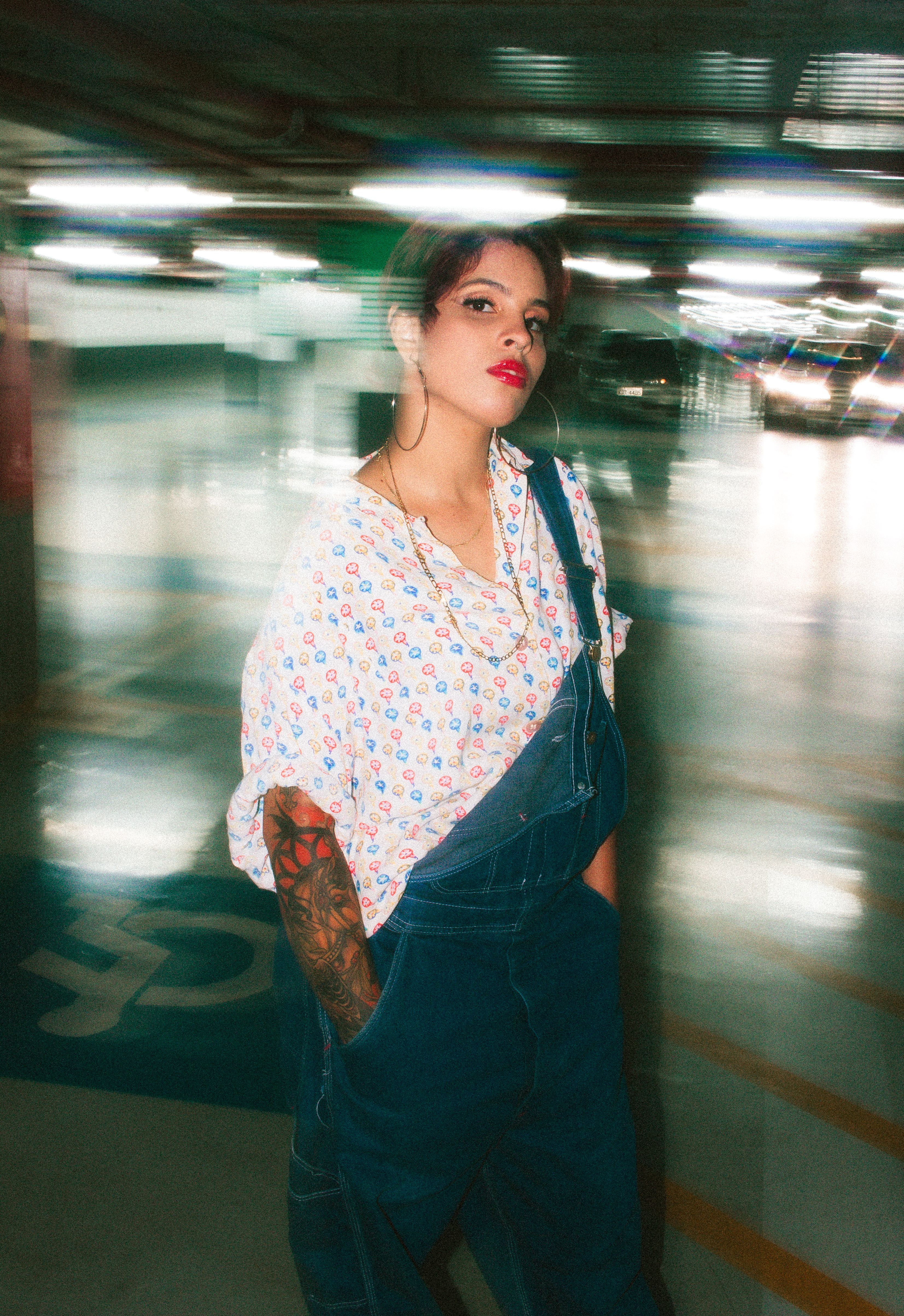 [Navy]Steamboat Reunion Woman Dungaree