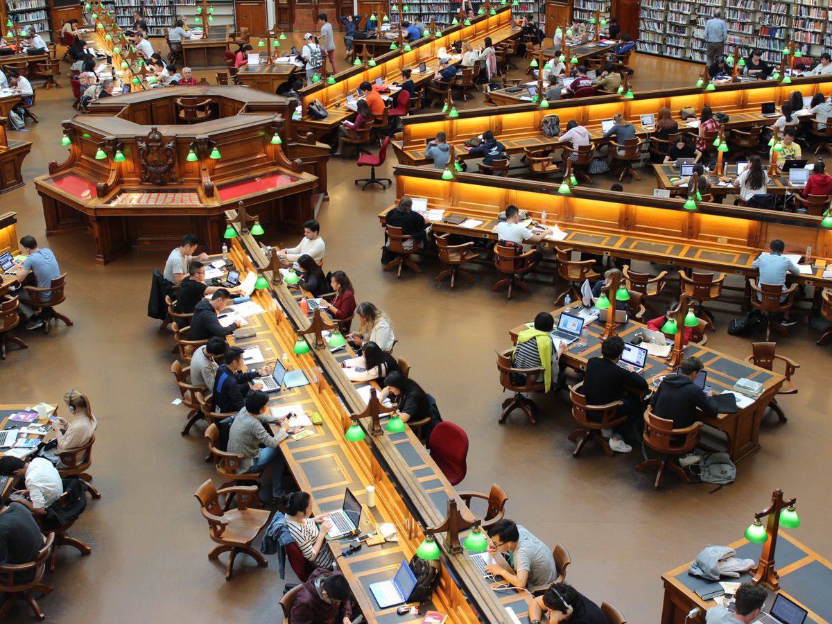 The main hall mid-morning