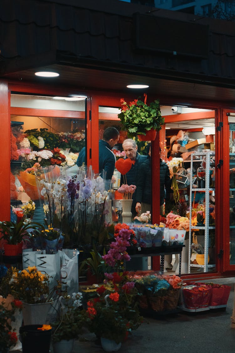 Store With Flowers