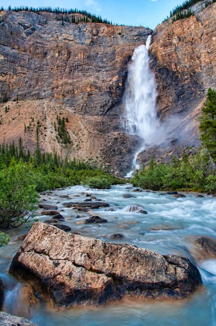 scenic-view-of-waterfalls