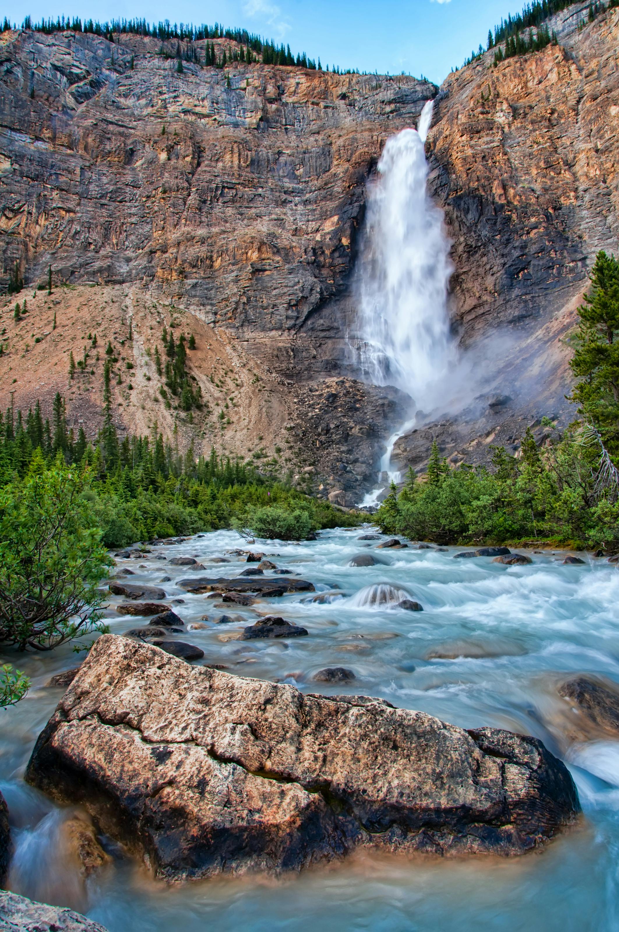 flowing water