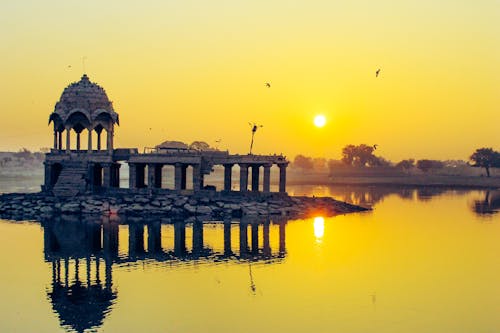 Free stock photo of early morning, golden hour, india