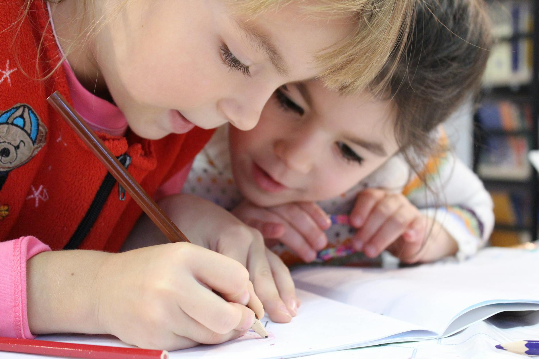 Özel Okul Bursluluk Sınavı Başvurusu Nasıl Yapılır? Kids-girl-pencil-drawing-159823