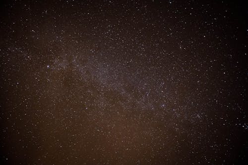 Milky Way Galaxy in a Starry Night Sky