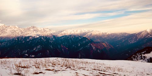 Gratis arkivbilde med fallende snø, himachal, himalaya