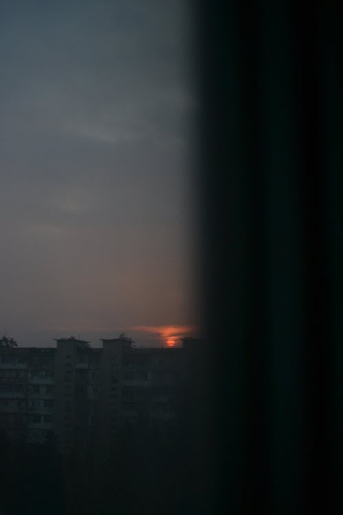 คลังภาพถ่ายฟรี ของ ซิลูเอตต์, ตอนเย็น, ตะวันลับฟ้า