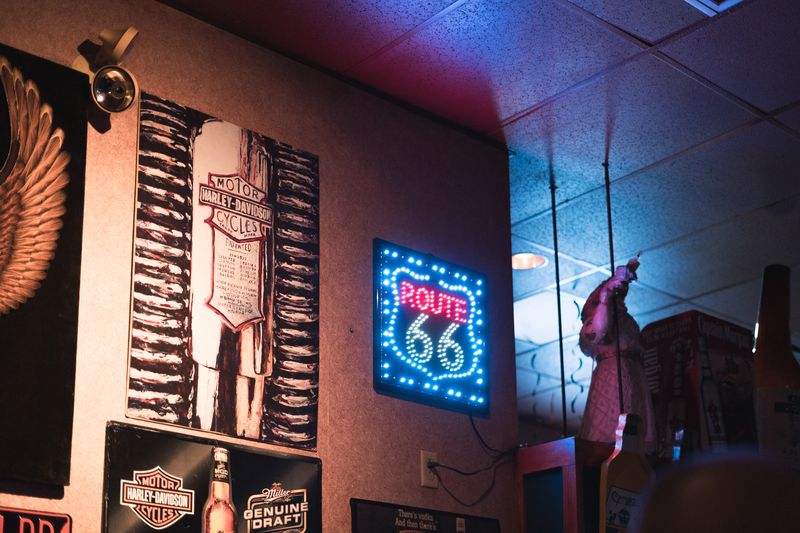 Interior do estúdio de tatuagem