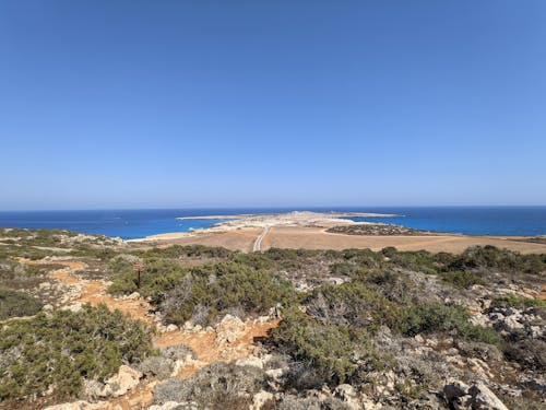 Clear Sky over Sea Coast 