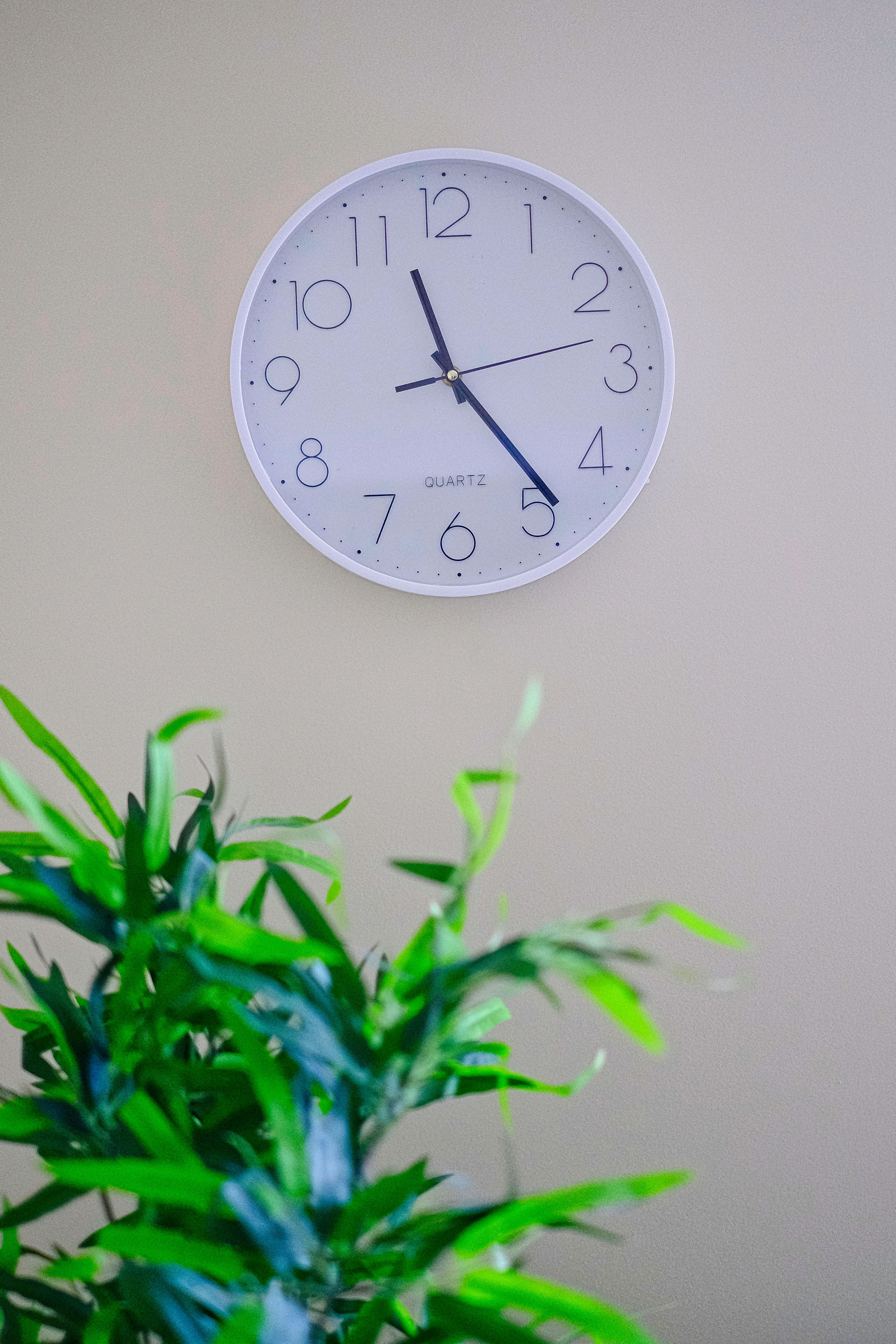 office clock leaving work early