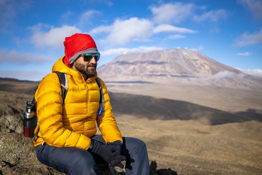 Uhuru Peak summit at dawn — Kilimanjaro