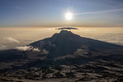 Aerial Photo of Mount Kilimanjaro