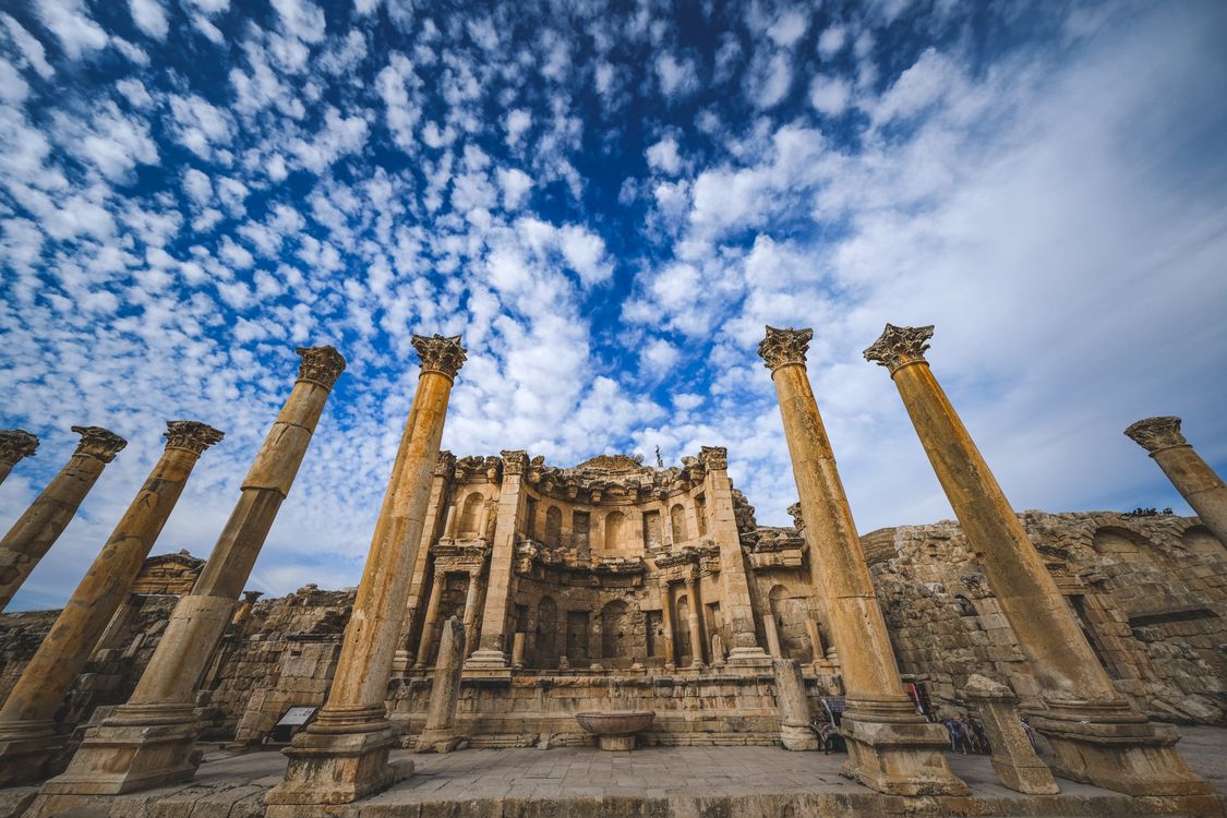 Ancient Temple in Jordan · Free Stock Photo