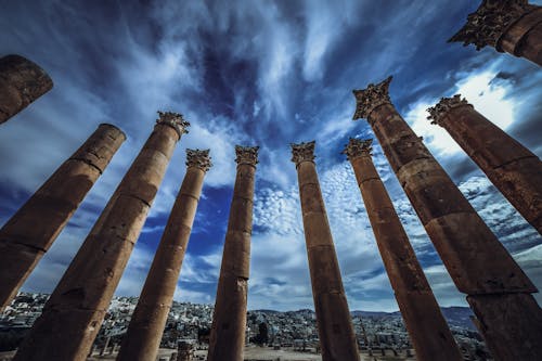 Clouds over Ruins of Temple of Artemis