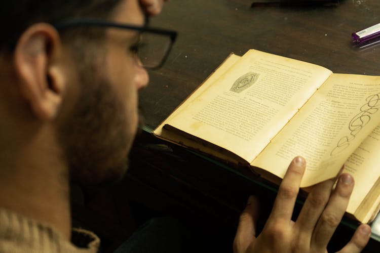 Student Reading Science Book