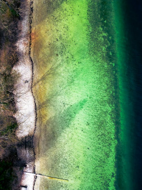 Gratis stockfoto met dronefoto, kust, oceaan