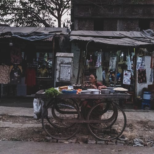 Безкоштовне стокове фото на тему «базар, візок, жінка»