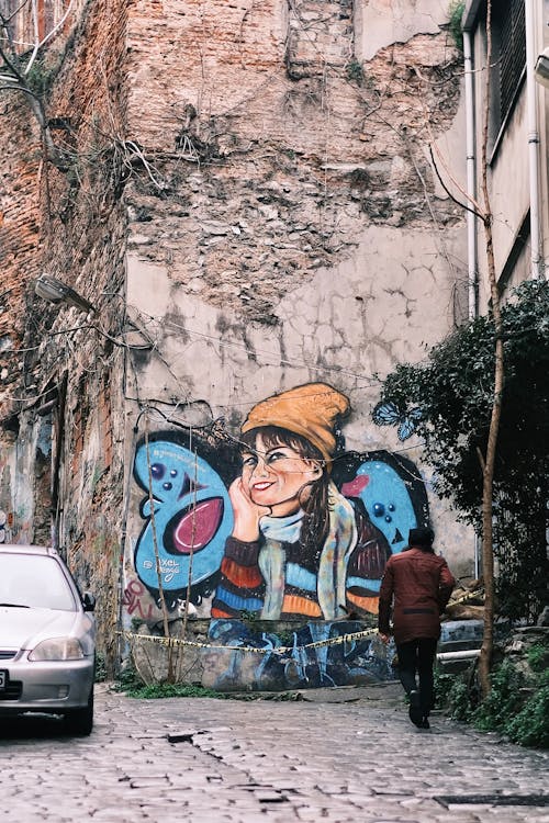 bina, dikey atış, duvar içeren Ücretsiz stok fotoğraf