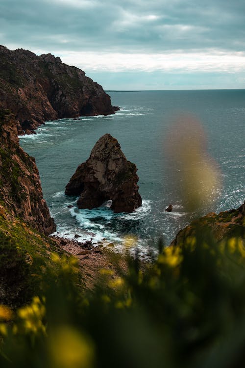View of Cabo da Roca in Portugal 