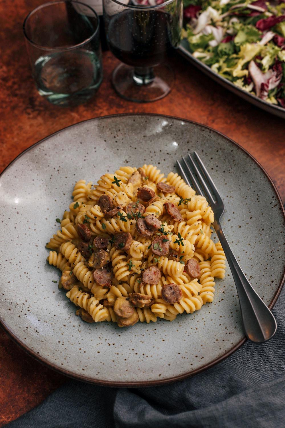 Sausage Pasta Primavera Sausage Pasta Primavera