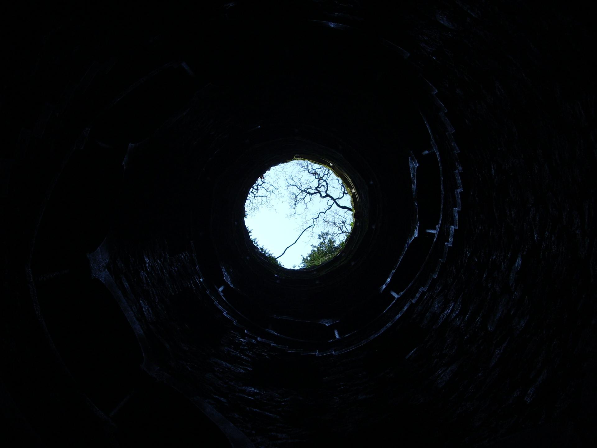 Worms Eyeview of Well