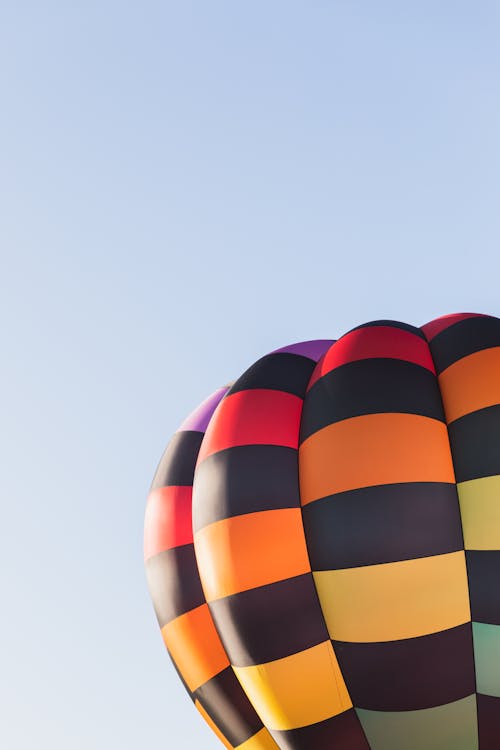 Základová fotografie zdarma na téma barevný, horkovzdušný balón, jasný