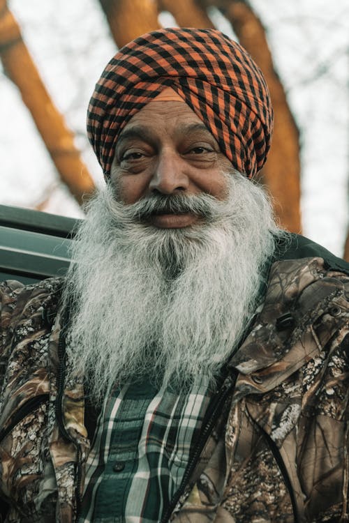 Portrait of Man in Turban and with Beard