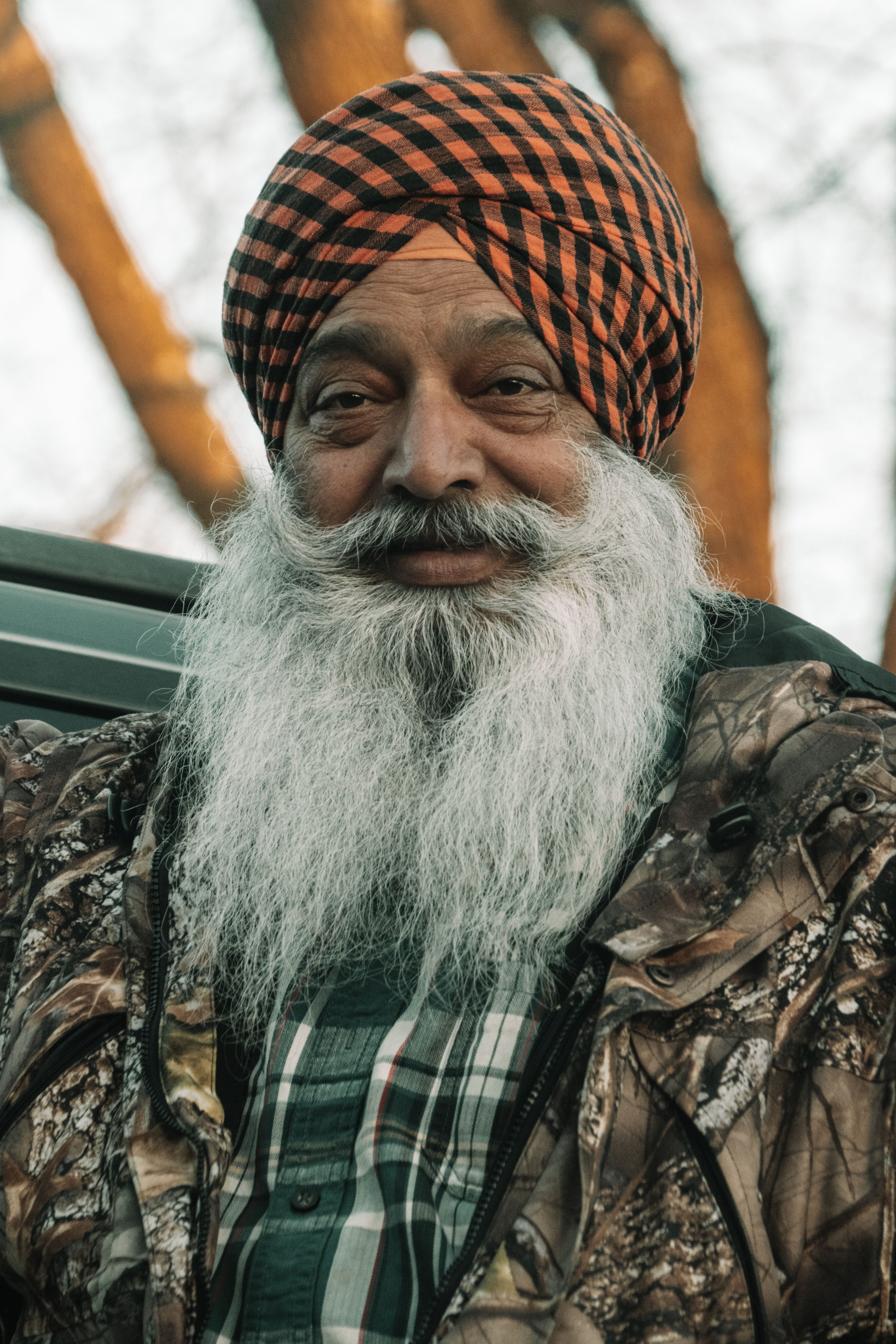 Portrait of Man in Turban and with Beard · Free Stock Photo