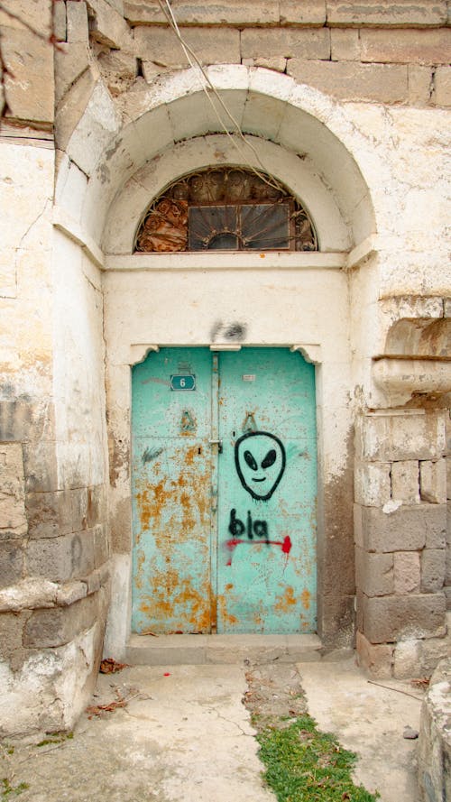 Door of Abandoned Building