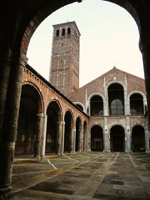 Church Courtyard and Tower 
