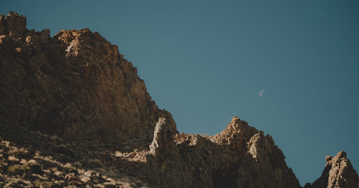 Barren Rocks on Hill · Free Stock Photo