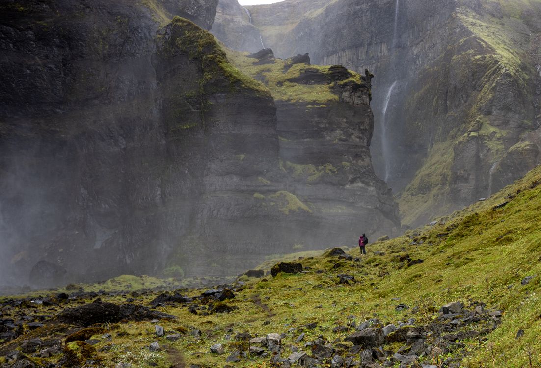 People among Rocks Landscape · Free Stock Photo
