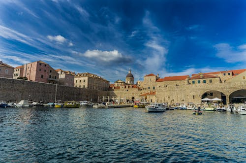 Fotobanka s bezplatnými fotkami na tému člny, dubrovnik, pamiatky