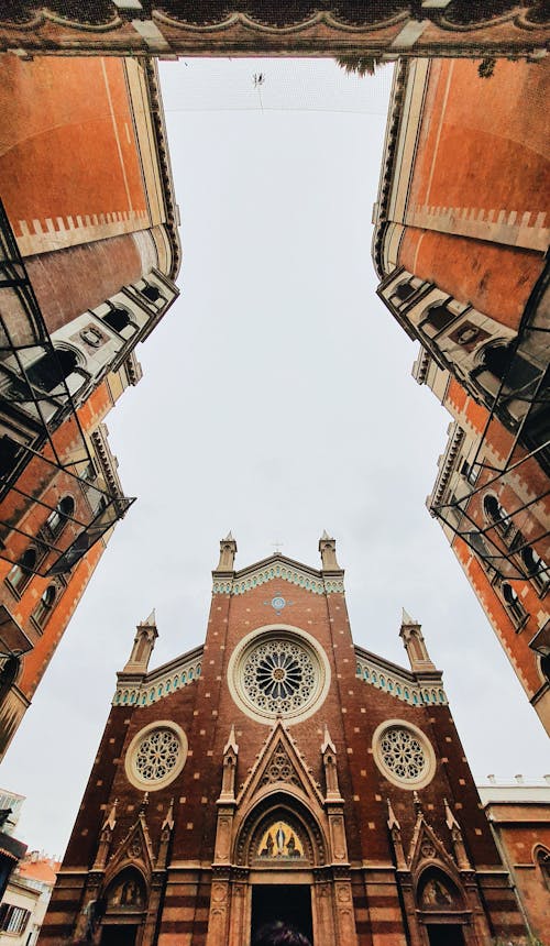 Facade of Church of St Anthony of Padua in Istanbul