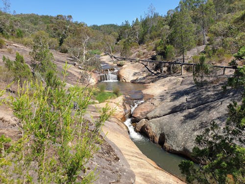 Gratis stockfoto met prachtig landschap, rivier zicht, rock pool