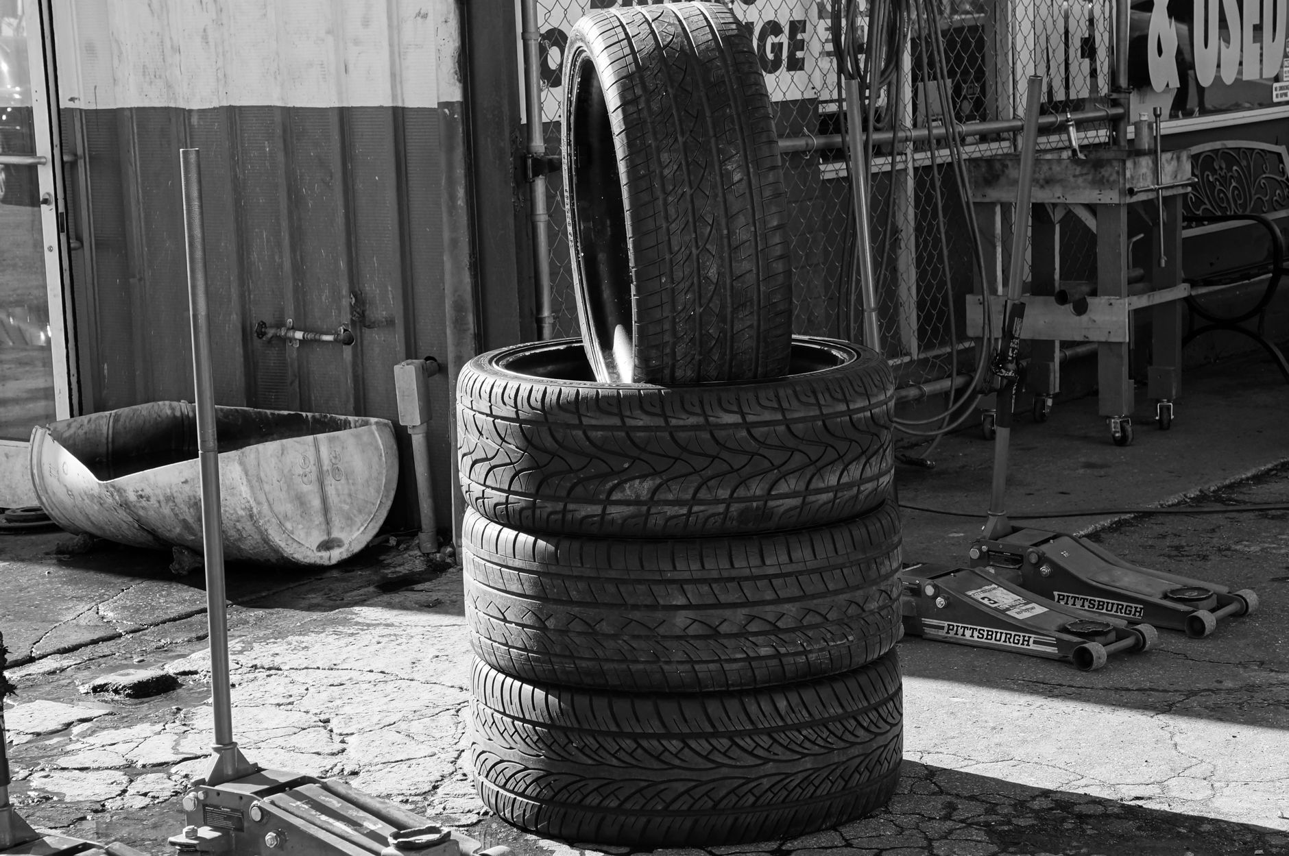 New and used tires