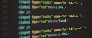 Photo of a HTML Code