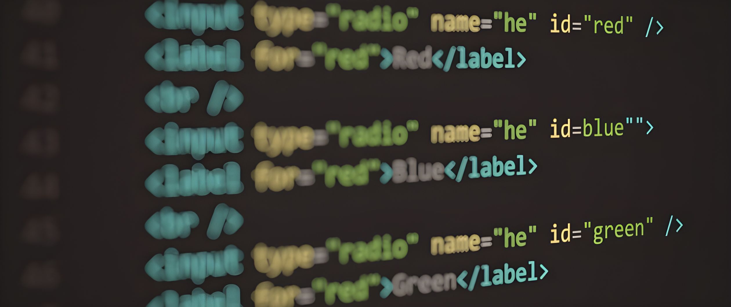 Photo of a HTML Code · Free Stock Photo